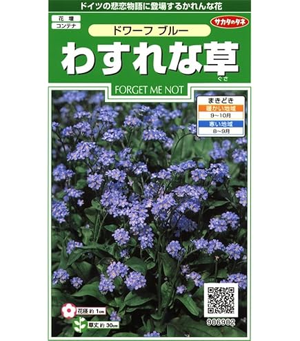 Amazon.co.jp: サカタのタネ 実咲花6900 わすれな草 ブルームッツ